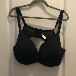 Cacique Black Bra Size 46D
